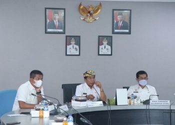 Gubernur dan wakilnya beraudiensi dengan PT Pelabuhan Indonesia (Pelindo).