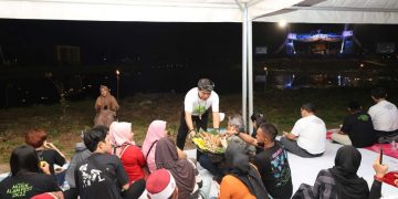Gubernur Kaltara hadiri kegiatan Perhelatan Musik Alam Fest (MAFest) 2K22 di Kawasan Hutan Bunda Hayati Tanjung Selor Provinsi Kalimantan Utara. (Foto DKISP Kaltara)