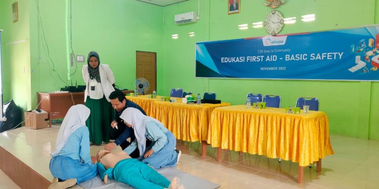 Program CSR Goes to Community yang dilaksanakan pada Rabu, 09 November 2022. Bertempat di Aula SMAN 4 Mandau Riau.